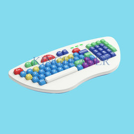 Özel olarak tasarlanmış bilgisayar klavyesi, özellikle çocuklar için tasarlanmış renkli klavye K-900