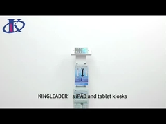 iPad veya Tablet için Sağlam Metal Güvenli Kilitlenebilir Hırsızlığa Karşı Koruma Muhafazası ve Standı