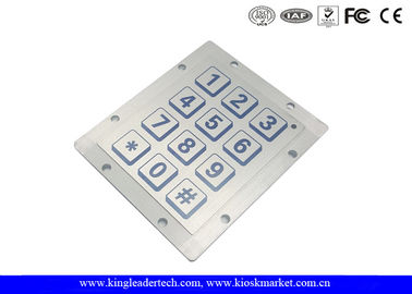 satın al Zorlu Ortamlar İçin IP68 Hiper Sağlamlaştırılmış Piezo Tuş Takımı 3x4 Matrisi online manufacture