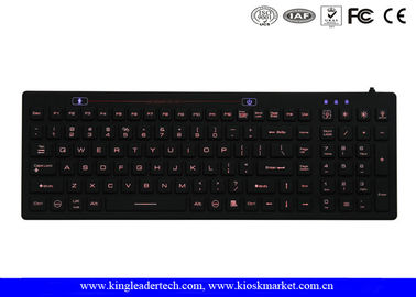 satın al IP68 Arkadan Işıkla Açılabilir / Kapanabilir Anahtarı ve12 İşlev Tuşları ile Yıkanabilir Silicon Keyboard online manufacture