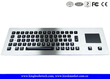 satın al Entegre Touchpad, sağlamlaştırılmış klavye ile aydınlatılmış endüstriyel PC klavyesi online manufacture