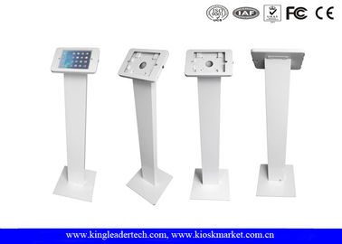 satın al Ipad 2/3/4 / Air / Pro için Beyaz Tablet Kiosk Standı, Ticari Tablet Tutacağı 9.7 İnç online manufacture