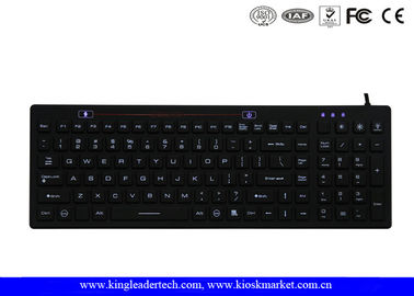 satın al Fonksiyon Anahtarlı ve Arkadan Aydınlatmalı Masa Üstü IP68 Kauçuk Su Geçirmez Klavye online manufacture