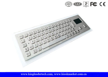 satın al Toz geçirmez ve Sıvı Korumalı Panel Montaj Endüstriyel Kiosk Dokunmatik Klavye online manufacture