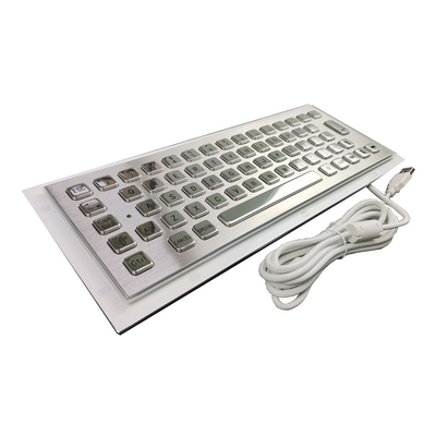 satın al 64 özel tuşlu metal paslanmaz çelik sanayi klavyesi online manufacture