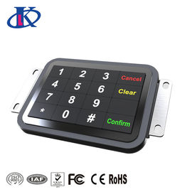 satın al Anahtarlara 16 Büyük Tactile Feel ile Kapı Erişimi Suya Dayanıklı Arka Işık Metal Keypad online manufacture