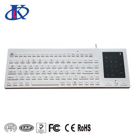 satın al Su geçirmez Arkadan Aydınlatmalı Silikon Klavye 2-1'de Touchpad Sayı Pad USB PS / 2 Arayüzü online manufacture