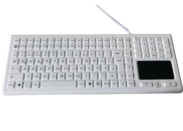 satın al Tıbbi Silikon Su Geçirmez Klavye 122 Fonksiyonel Tuşlar Arka Işık Alman Düzeni online manufacture