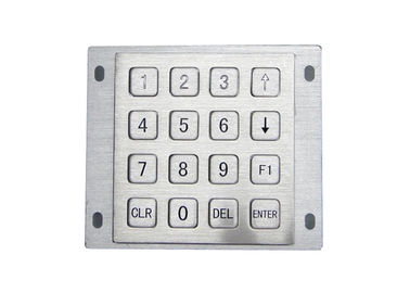 satın al Su geçirmez Endüstriyel Sayısal Tuş Takımı 4x4 Matrix, 16 Düz Tuşlu İsteğe Bağlı Konektörler online manufacture