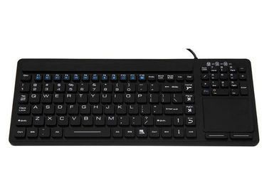 satın al Antibakteriyel Tıbbi Su Geçirmez Klavye USB PS / Tam Tuşları / Touchpad ile 2 Arayüzü online manufacture