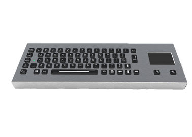 satın al 64 Tuşlu Paslanmaz Çelik Endüstriyel Masaüstü Klavye, Touchpad Arkadan Aydınlatmalı online manufacture
