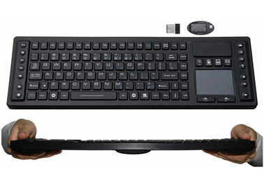 satın al Kablosuz Su Geçirmez Klavye SKB-85-WL Dokunmatik Yüzeyli Fare USB Alıcılı online manufacture