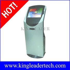 satın al Mini manyetik kart okuyucu ve termal yazıcıya sahip ödeme biletleri kiosk online manufacture