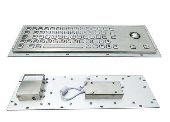 satın al IP65 Paslanmaz Çelik Endüstriyel İztopu Klavye Panel Montajı online manufacture