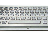 IP65 Stainless Steel Industrial Trackball Keyboard Panel Mount