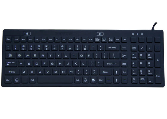satın al 12 İşlev Tuşlu ve Sayısal Tuş Takımlı IP68 Antivirüs Suya Dayanıklı Yıkanabilir Tıbbi Klavye online manufacture