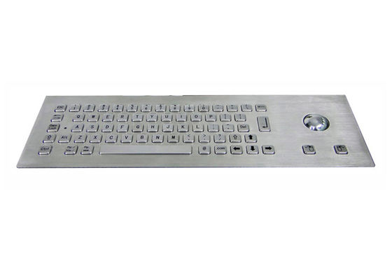 satın al Mouse Trackball ile IP65 Suya Dayanıklı Paslanmaz Çelik Klavye online manufacture