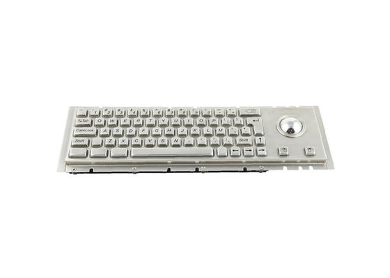 satın al Kiraz Tuşlu Anahtar Su Geçirmez Vandalizm Korumalı Panel Montajlı Trackball'lu Endüstriyel Klavye online manufacture