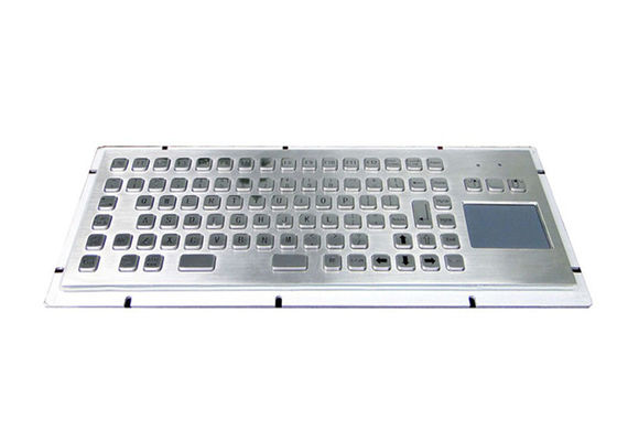 satın al Arkadan Montajlı Endüstriyel Klavye 20mA SUS304, Trackball Mouse Trackpad ile online manufacture