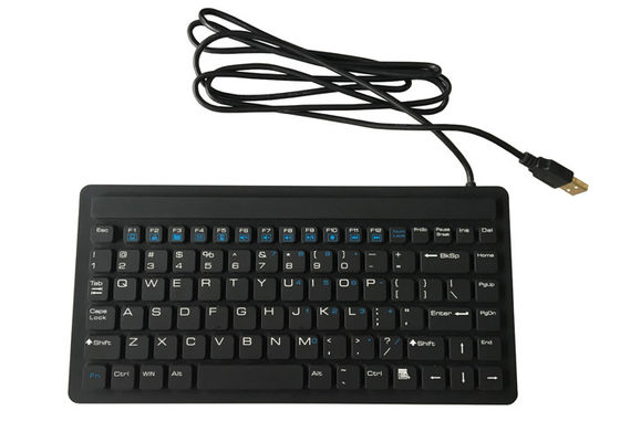 satın al Montaj Yok 87 Tuşlu Tıbbi Silikon Klavye IP68 Su Geçirmez EN55022 online manufacture