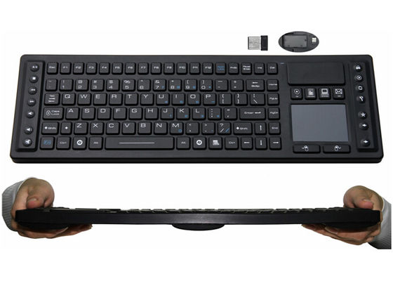 satın al Su geçirmez 2.4GHz Kablosuz Tıbbi Klavye 85 Tuşlu Silikon Malzeme IP67 online manufacture