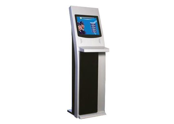 satın al 1024x768 Vandal Proof Dikili Dokunmatik Ekran Kiosk Metal Klavye ile SAW Dokunmatik online manufacture