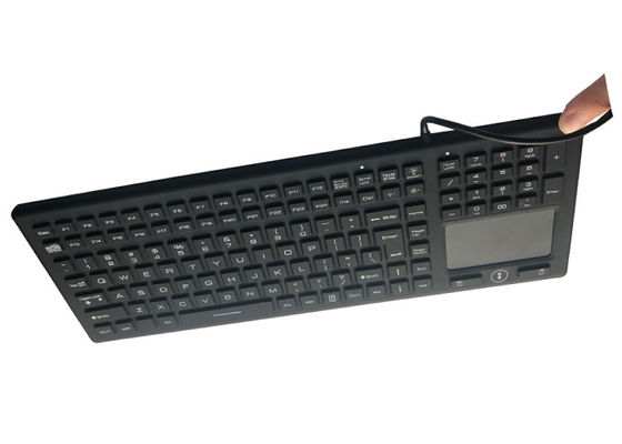 satın al EN55022 122 Tuşlar Silikon Medikal Klavye ROHS IP68 Su Geçirmez online manufacture