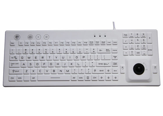 satın al IEC 60512-4 106 Tuşlu Suya Dayanıklı Mekanik Klavye 100mA Trackball ile PS2 online manufacture