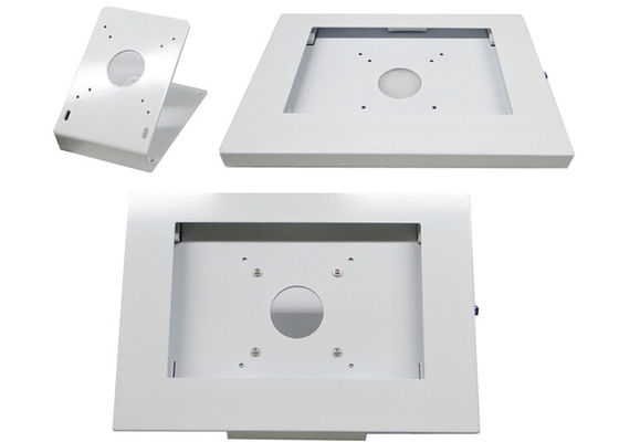 satın al Toz Boyalı Soğuk Haddelenmiş Çelik Tablet Güvenlik Kiosk Sağlam Metal Ipad Kiosk Tutucu online manufacture