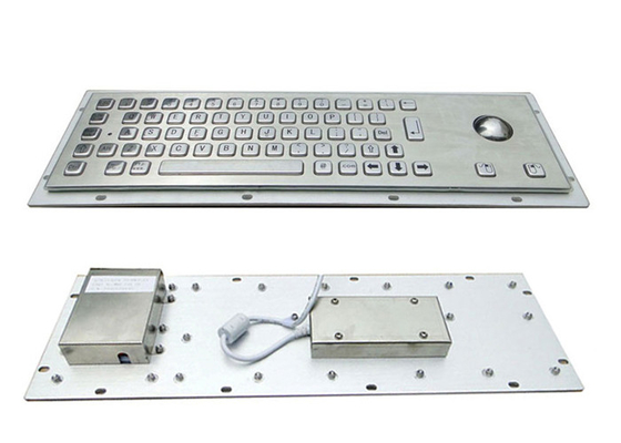 satın al 20mA Fırçalı Metal Endüstriyel Klavye 64 Tuş Panel Montajlı online manufacture