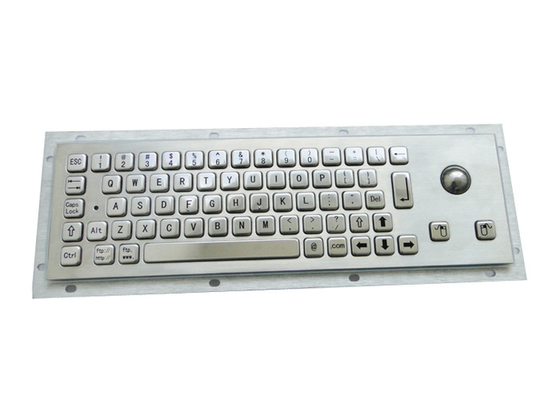 satın al Optik İztopu ile Küçük Boyutlu Paslanmaz Çelik Endüstriyel Kiosk Klavye online manufacture