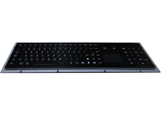 satın al Sıvı Geçirmez Endüstriyel Dokunmatik Klavye 20mA IP65 Elektroforetik Siyah online manufacture