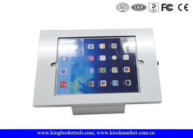 satın al Beyaz Hırsızlığa Karşı Kilitli Masaüstü Duvar Tipi Ipad Kiosk Muhafaza online manufacture