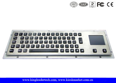 satın al 65 Arkadan Aydınlatma Tuşu ve Entegre Dokunmatik Yüzeyle Işıklandırılmış Metal Klavyeye Panel Takma online manufacture