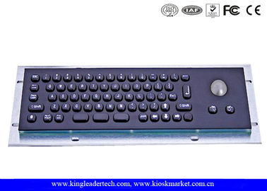 satın al Trackball Brushed 66 Tuşlu Küçük Boyutlu Endüstriyel Klavye Brushed SS online manufacture