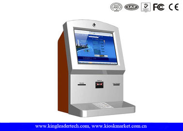 satın al Kameralı Özelleştirilmiş Şık Wallmount Kiosk, Termal Makbuz Yazıcısı, Nakit Alıcı online manufacture