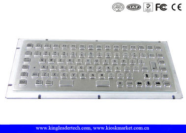 satın al 12 Fonksiyon tuşları ile 86 Tuşlar Paslanmaz Çelik Panel Montaj Klavye online manufacture