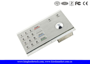 satın al Metal Kiosk Sayısal Tuş Takımı Entegre Optik İztopu ile 16 Flush Keys online manufacture