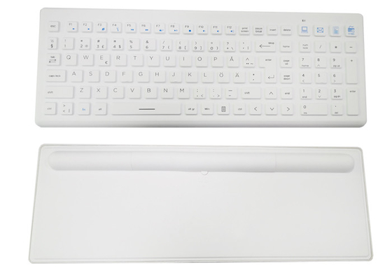 satın al Ergonomi Silikon Kablosuz Tıbbi Klavye Arka Pedli 106 Tuş online manufacture